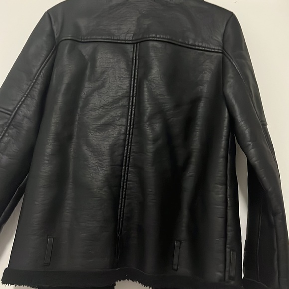 Forever 21 faux leather moto jacket 💫💫 - Picture 5 of 16